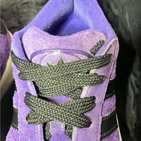 Adidas CAMPUS OOS SHOES Purple Suede Sneakers - Picture 15 of 16